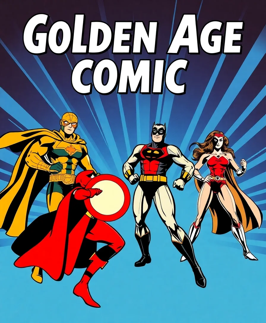 Golden Age Comic Heroes