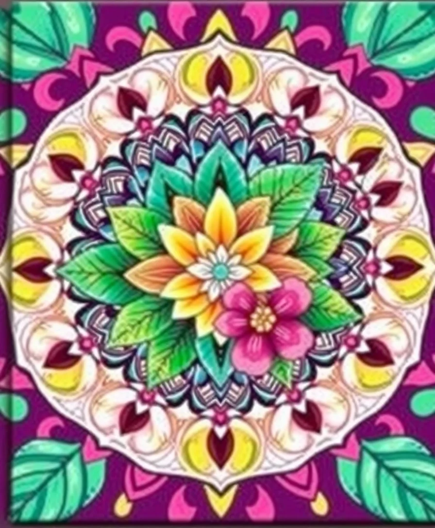 Tropical Floral Mandalas