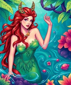 Tropical Lagoon Paint Numbers