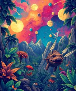 Jungle Navigation Paint Numbers