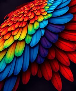 Cellar Shadows Macaw Wing Paint By Numbers