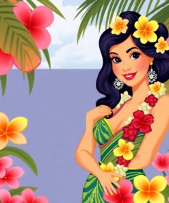 Lei Maiden Paint Numbers