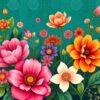 Celtic Exotic Vintage Blooms Paint By Numbers