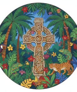 Celtic Relic Tropical Canopy Paint By Numbers