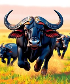 Cape Buffalo Paint Numbers