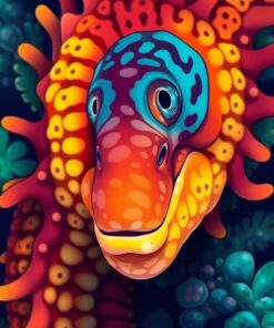 Abyssal Eel Paint Numbers