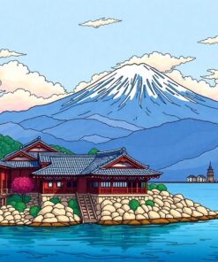 Charting Realistic Edo Islands Paint By Numbers