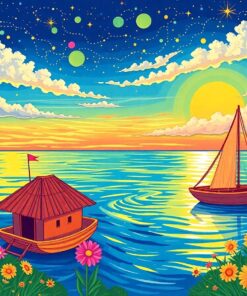 Summer Solstice Paint Numbers