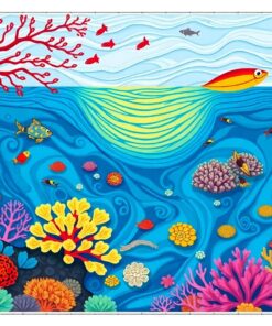 Charting The Coral Lagoon Paint By Numbers