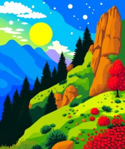 Tropical Horizons Paint Numbers