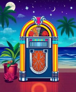 Tropical Nights Paint Numbers