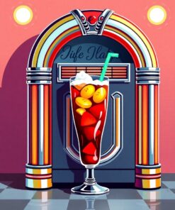 Vintage Drink Paint Numbers