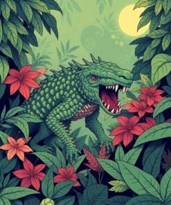 Vintage Foliage Paint Numbers