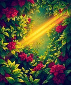 Through Foliage Paint Numbers