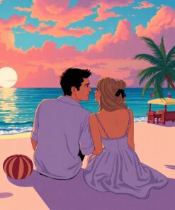 Love Scene Paint Numbers