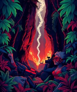 Magma Dive Paint Numbers