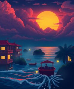 Monsoon Horizon Paint Numbers