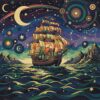 Cinematic Night Voyage Paint By Numbers