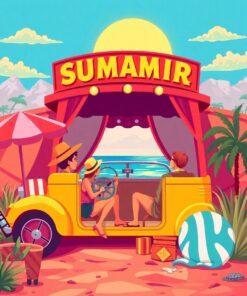 Summer Safari Paint Numbers