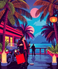 Night Heist Paint Numbers