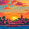 Golden Hour Paint Numbers