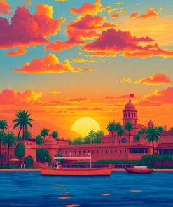 Golden Hour Paint Numbers