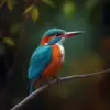 Classic Amazonian Kingfisher Paint By Numbers