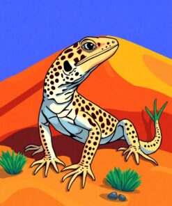 Dune Lizard Paint Numbers