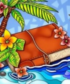 Classic Hawaiian Leather Book Paint By Numbers