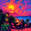 Night Fire Paint Numbers