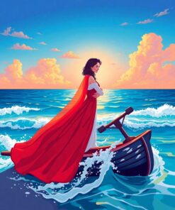 Ocean Touchdown Paint Numbers