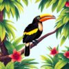 Hornbill Canopy Paint Numbers