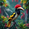 Classic Hornbill Canopy Paint By Numbers