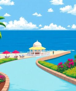 Classic Island Premiere Walk Paint By Numbers