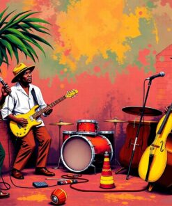 Classic Jamaican Music Gig Paint By Numbers