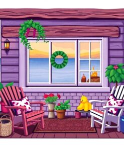 Classic Key West Hearth Paint By Numbers