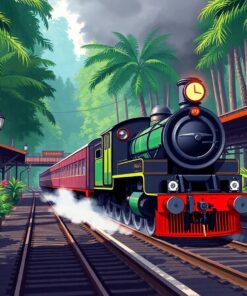 Rainforest Arrival Paint Numbers