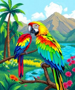 Impressionist Landscape Paint Numbers