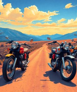 Crater Journey Paint Numbers