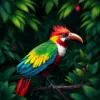 Classic Rainforest Avian Pursuit Paint By Numbers