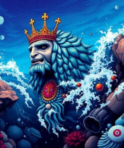 Classic Realistic Ocean King Paint By Numbers