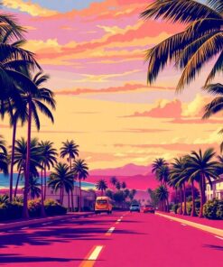 Tropical Highway Paint Numbers