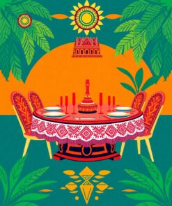 Banquet Table Paint Numbers