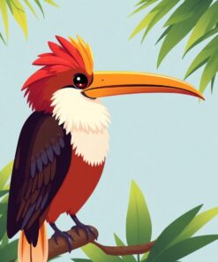 Wharf Bird Paint Numbers