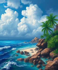 Atoll Storm Paint Numbers