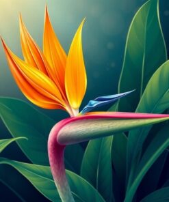 Classical Bird Of Paradise Paint By Numbers