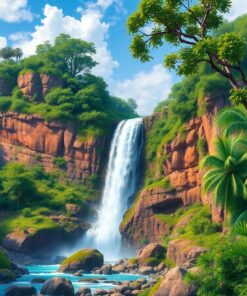 Highland Falls Paint Numbers