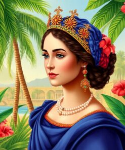 Tropical Oasis Paint Numbers