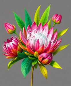 Protea Display Paint Numbers