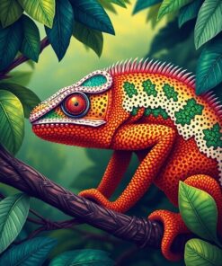 Banyan Chameleon Paint Numbers